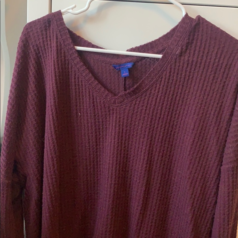 LONG SLEEVE MAROON